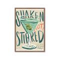 Picture of Shaken Not Stirred _GroupedProduct_Rectangle_Portrait_Framed_Matted_