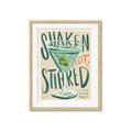 Picture of Shaken Not Stirred _GroupedProduct_Rectangle_Portrait_Framed_Matted_