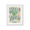 Picture of Shaken Not Stirred _GroupedProduct_Rectangle_Portrait_Framed_Matted_