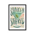 Picture of Shaken Not Stirred _GroupedProduct_Rectangle_Portrait_Framed_Matted_