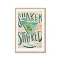 Picture of Shaken Not Stirred _GroupedProduct_Rectangle_Portrait_Framed_Matted_