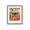 Picture of Cats and Coconuts _GroupedProduct_Rectangle_Portrait_Framed_Matted_