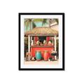 Picture of Cats and Coconuts _GroupedProduct_Rectangle_Portrait_Framed_Matted_