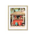 Picture of Cats and Coconuts _GroupedProduct_Rectangle_Portrait_Framed_Matted_