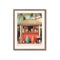Picture of Cats and Coconuts _GroupedProduct_Rectangle_Portrait_Framed_Matted_