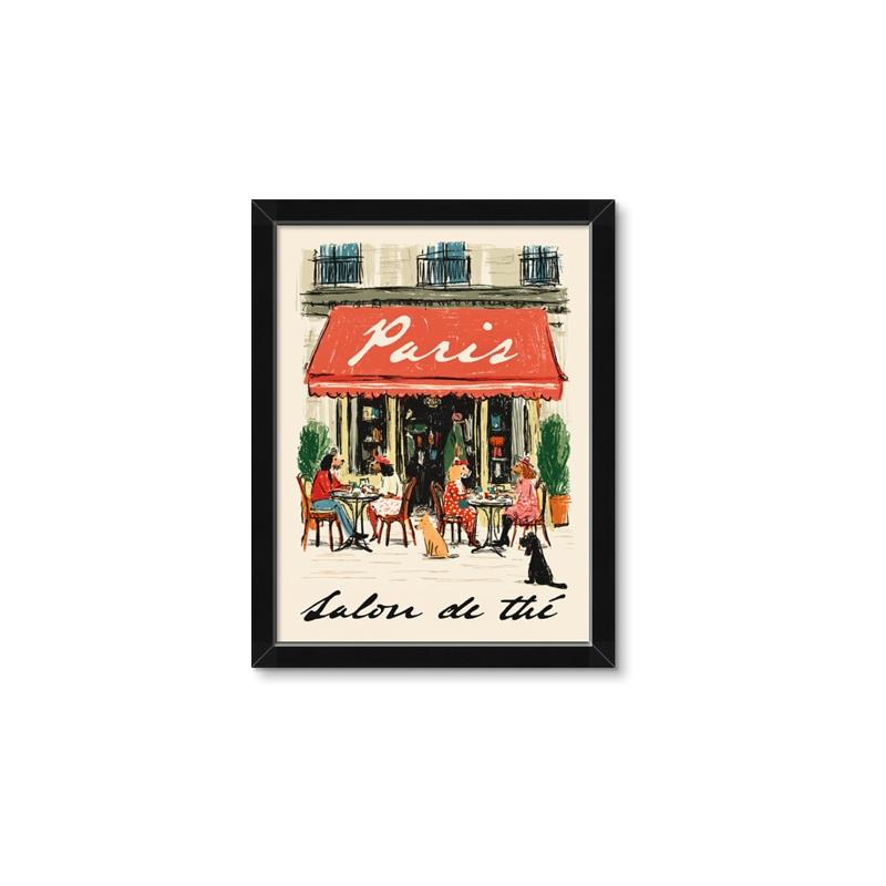 Picture of Salon de Thé _GroupedProduct_Rectangle_Portrait_Framed_Matted_