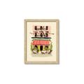 Picture of French Café _GroupedProduct_Rectangle_Portrait_Framed_Matted_