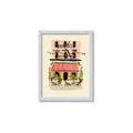 Picture of French Café _GroupedProduct_Rectangle_Portrait_Framed_Matted_