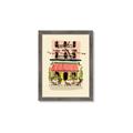 Picture of French Café _GroupedProduct_Rectangle_Portrait_Framed_Matted_