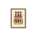 Picture of French Café _GroupedProduct_Rectangle_Portrait_Framed_Matted_