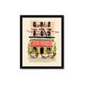 Picture of French Café _GroupedProduct_Rectangle_Portrait_Framed_Matted_
