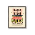 Picture of French Café _GroupedProduct_Rectangle_Portrait_Framed_Matted_