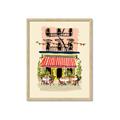 Picture of French Café _GroupedProduct_Rectangle_Portrait_Framed_Matted_
