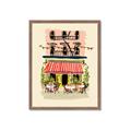 Picture of French Café _GroupedProduct_Rectangle_Portrait_Framed_Matted_