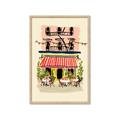 Picture of French Café _GroupedProduct_Rectangle_Portrait_Framed_Matted_