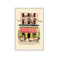 Picture of French Café _GroupedProduct_Rectangle_Portrait_Framed_Matted_