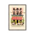 Picture of French Café _GroupedProduct_Rectangle_Portrait_Framed_Matted_