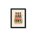 Picture of French Café _GroupedProduct_Rectangle_Portrait_Framed_Matted_