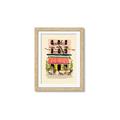 Picture of French Café _GroupedProduct_Rectangle_Portrait_Framed_Matted_
