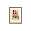 Picture of French Café _GroupedProduct_Rectangle_Portrait_Framed_Matted_
