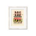 Picture of French Café _GroupedProduct_Rectangle_Portrait_Framed_Matted_