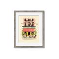 Picture of French Café _GroupedProduct_Rectangle_Portrait_Framed_Matted_