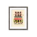 Picture of French Café _GroupedProduct_Rectangle_Portrait_Framed_Matted_