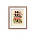 Picture of French Café _GroupedProduct_Rectangle_Portrait_Framed_Matted_