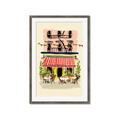 Picture of French Café _GroupedProduct_Rectangle_Portrait_Framed_Matted_