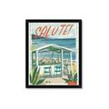 Picture of La Spiaggia Bar _GroupedProduct_Rectangle_Portrait_Framed_Matted_