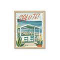 Picture of La Spiaggia Bar _GroupedProduct_Rectangle_Portrait_Framed_Matted_