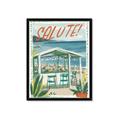 Picture of La Spiaggia Bar _GroupedProduct_Rectangle_Portrait_Framed_Matted_