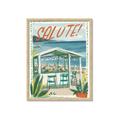 Picture of La Spiaggia Bar _GroupedProduct_Rectangle_Portrait_Framed_Matted_