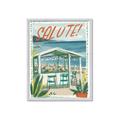 Picture of La Spiaggia Bar _GroupedProduct_Rectangle_Portrait_Framed_Matted_