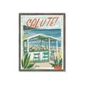 Picture of La Spiaggia Bar _GroupedProduct_Rectangle_Portrait_Framed_Matted_