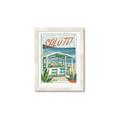 Picture of La Spiaggia Bar _GroupedProduct_Rectangle_Portrait_Framed_Matted_