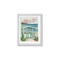 Picture of La Spiaggia Bar _GroupedProduct_Rectangle_Portrait_Framed_Matted_