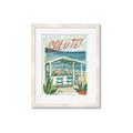Picture of La Spiaggia Bar _GroupedProduct_Rectangle_Portrait_Framed_Matted_