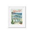 Picture of La Spiaggia Bar _GroupedProduct_Rectangle_Portrait_Framed_Matted_