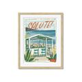 Picture of La Spiaggia Bar _GroupedProduct_Rectangle_Portrait_Framed_Matted_