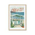 Picture of La Spiaggia Bar _GroupedProduct_Rectangle_Portrait_Framed_Matted_