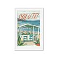 Picture of La Spiaggia Bar _GroupedProduct_Rectangle_Portrait_Framed_Matted_