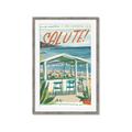 Picture of La Spiaggia Bar _GroupedProduct_Rectangle_Portrait_Framed_Matted_