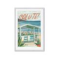 Picture of La Spiaggia Bar _GroupedProduct_Rectangle_Portrait_Framed_Matted_
