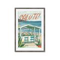 Picture of La Spiaggia Bar _GroupedProduct_Rectangle_Portrait_Framed_Matted_