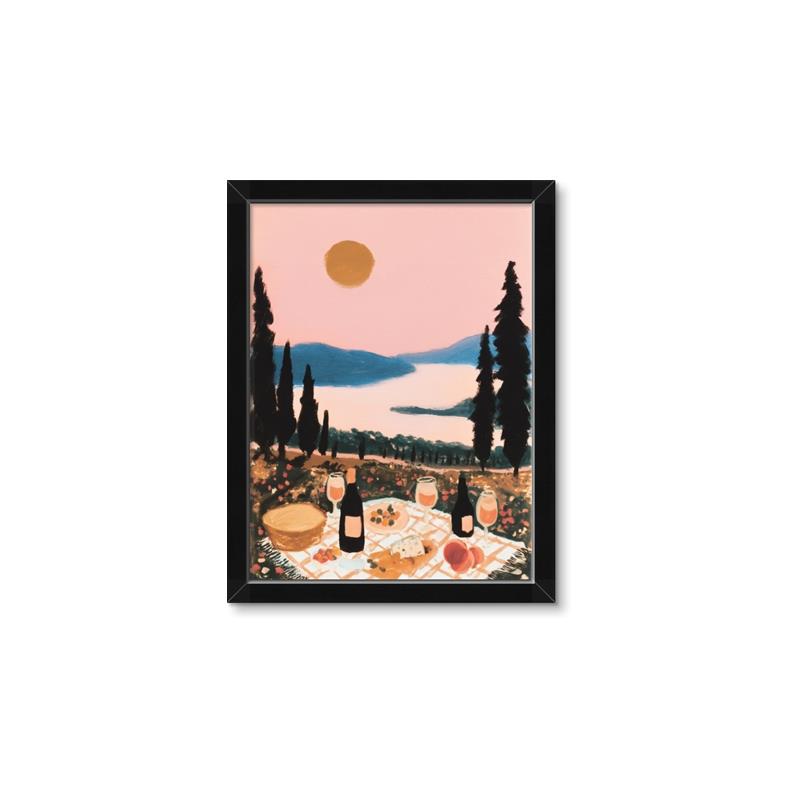 Picture of Winescape _GroupedProduct_Rectangle_Portrait_Framed_Matted_