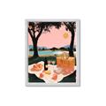 Picture of A Toast to Tranquility _GroupedProduct_Rectangle_Portrait_Framed_Matted_