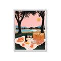 Picture of A Toast to Tranquility _GroupedProduct_Rectangle_Portrait_Framed_Matted_
