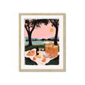 Picture of A Toast to Tranquility _GroupedProduct_Rectangle_Portrait_Framed_Matted_