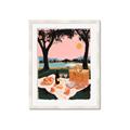 Picture of A Toast to Tranquility _GroupedProduct_Rectangle_Portrait_Framed_Matted_